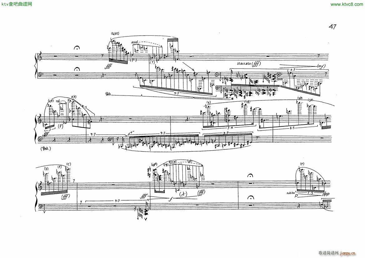 Finnissy English Country Tunes file 2(钢琴谱)23