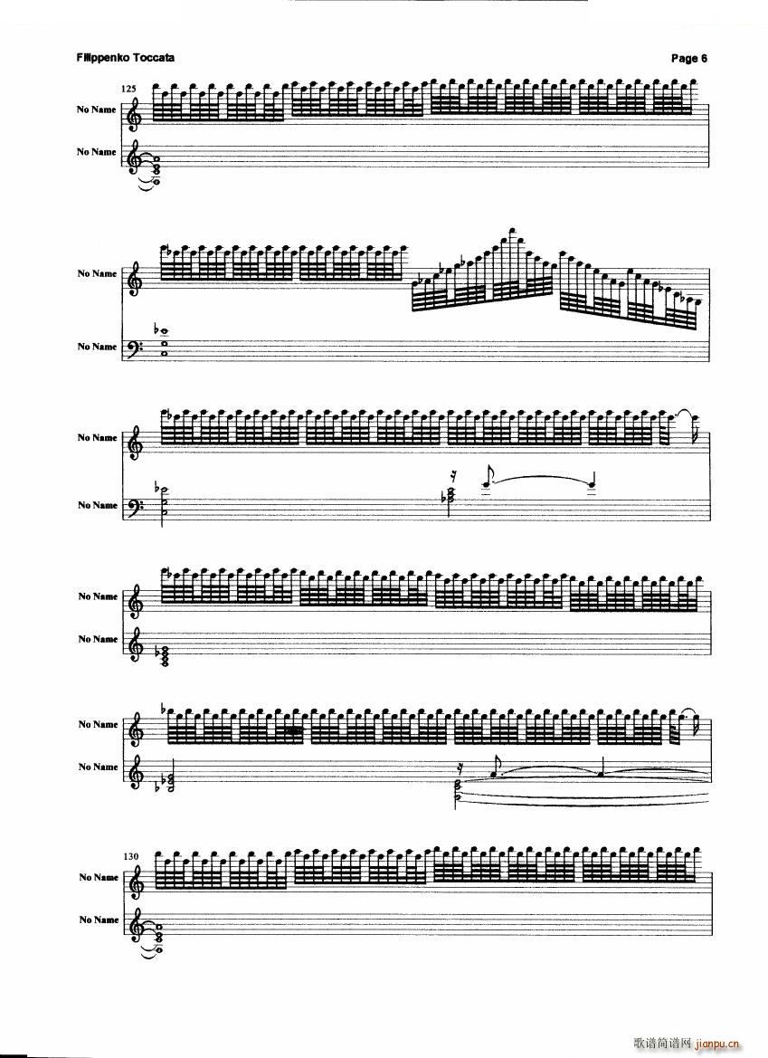 Filippenko Toccata Toccata(十字及以上)6