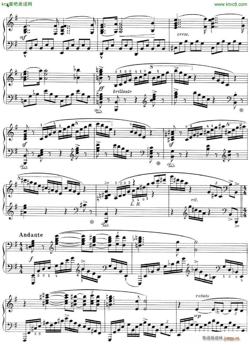 Addinsell Warsaw Concerto(钢琴谱)3