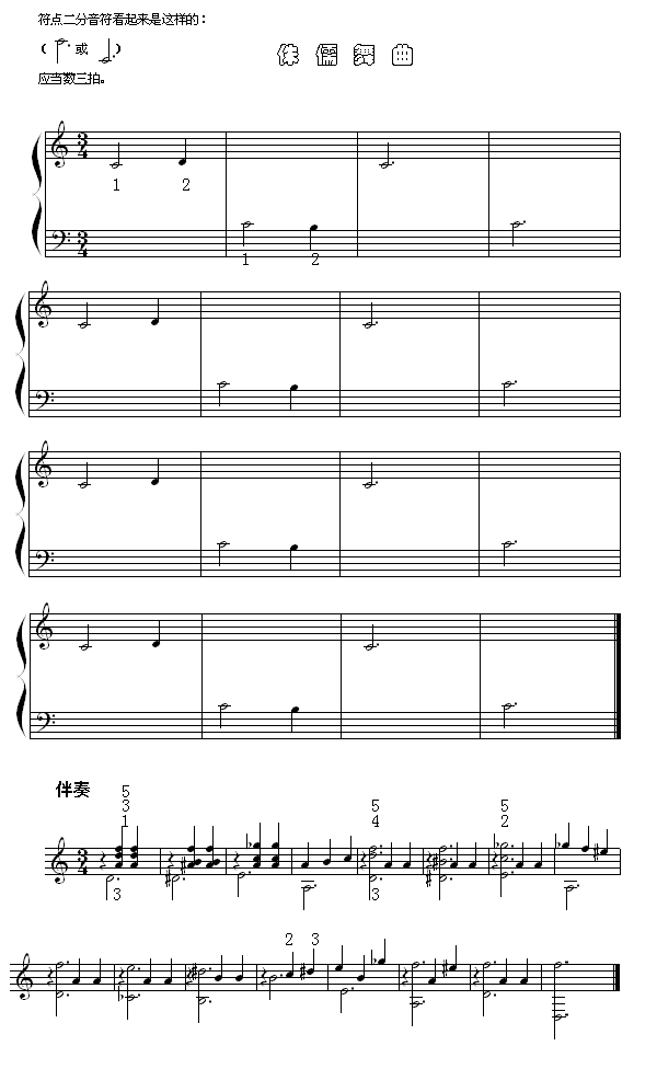 侏儒舞曲(钢琴谱)1