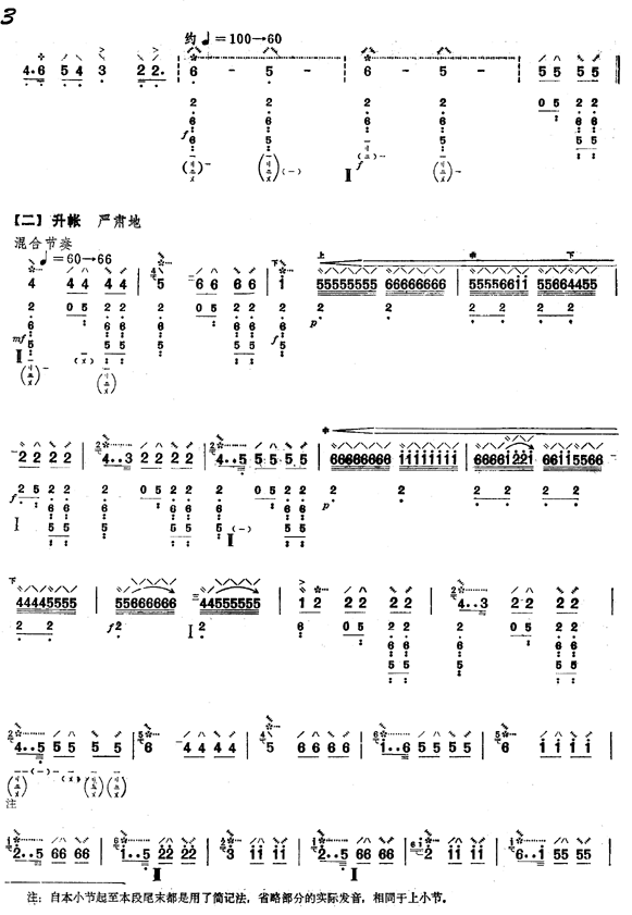 霸王卸甲(其他乐谱)3