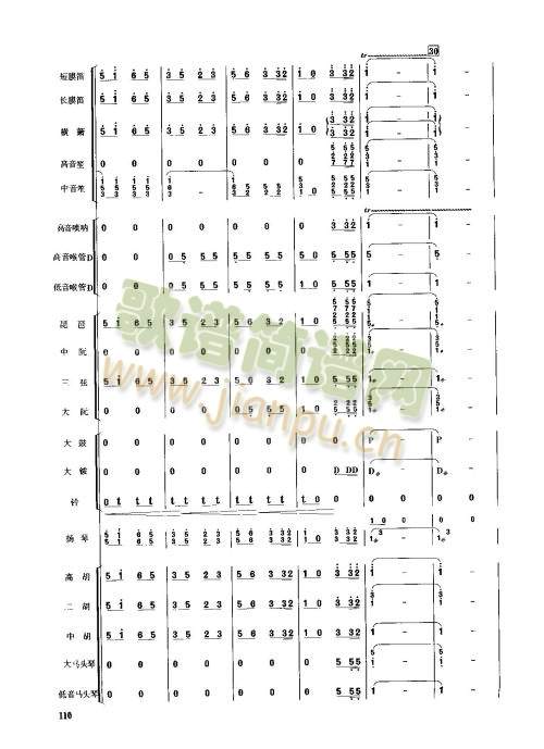 春节序曲109-116(总谱)3