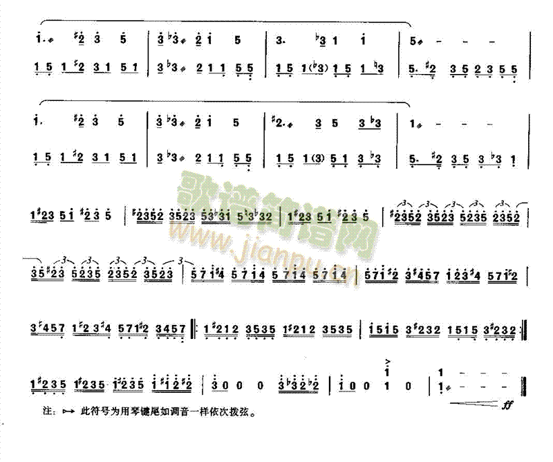 鸟之舞(其他乐谱)5