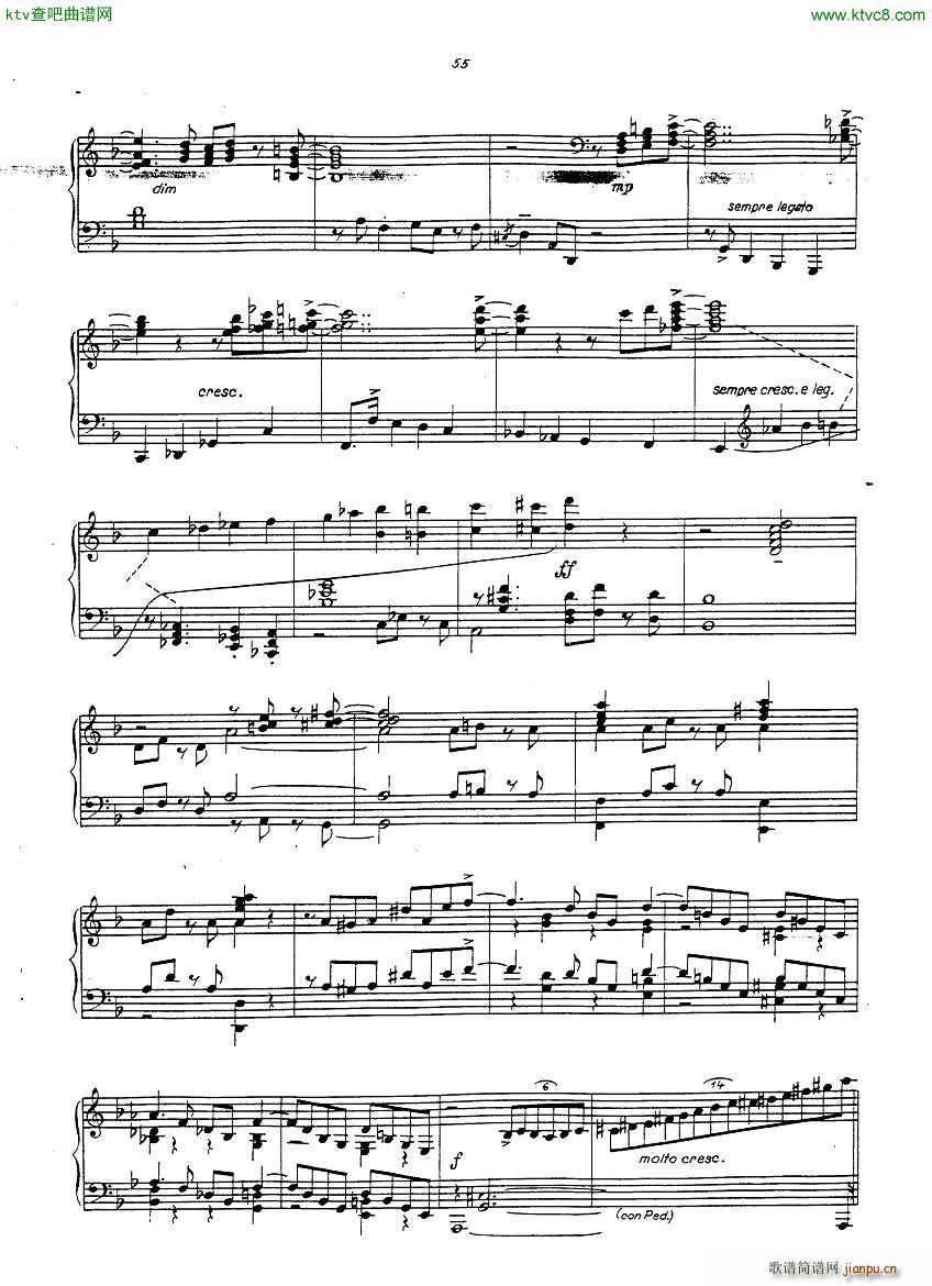 Gulda Sonatine(钢琴谱)6
