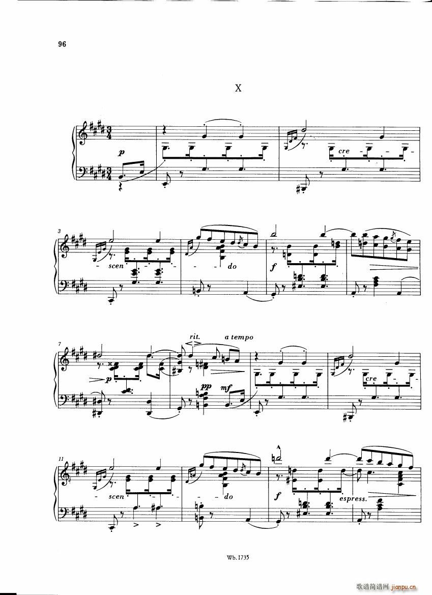 Brahms and his friends Anthology 3(钢琴谱)28