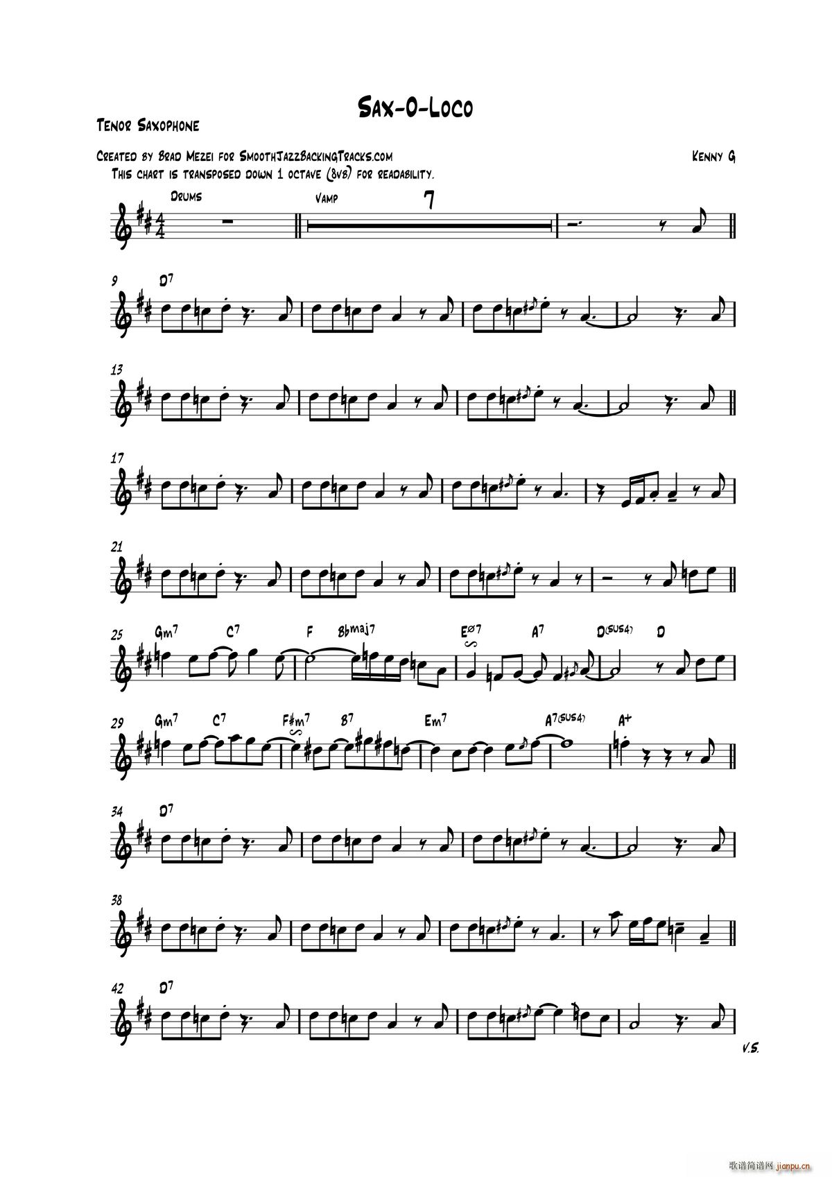 Sax o Loco 次中音萨克斯(十字及以上)1