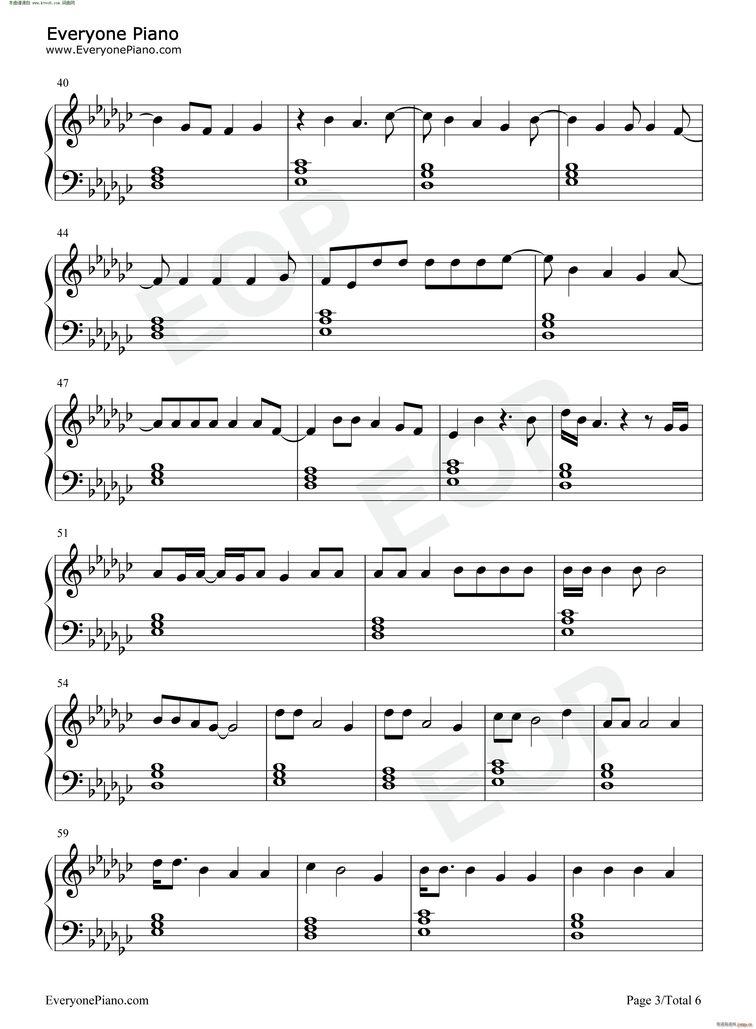 Lifes A Mess(钢琴谱)3