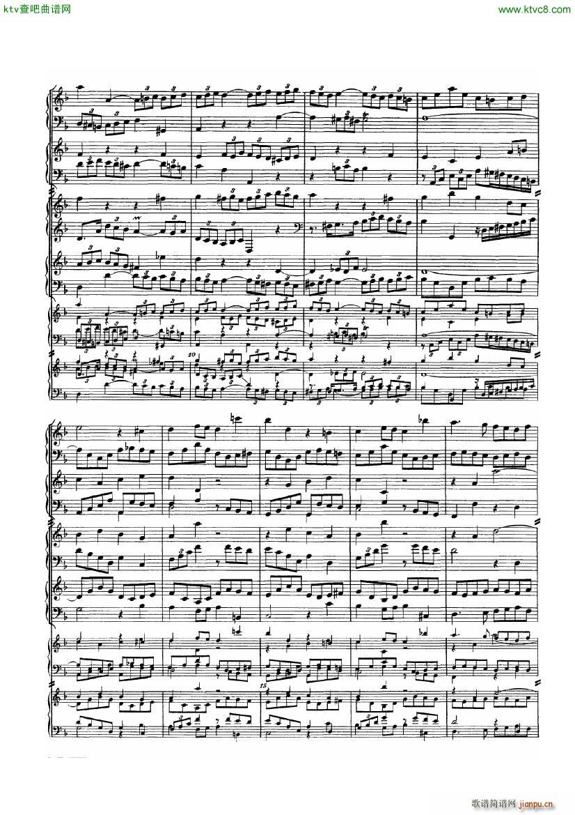 Bach JS BWV 1080 Kunst der Fuge part 3(钢琴谱)3