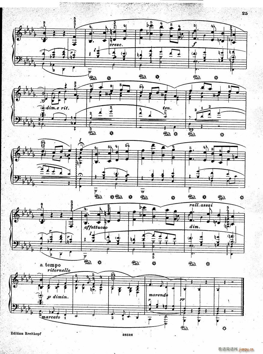 Henselt Piano Solo Album Piano Solo Album(十字及以上)24