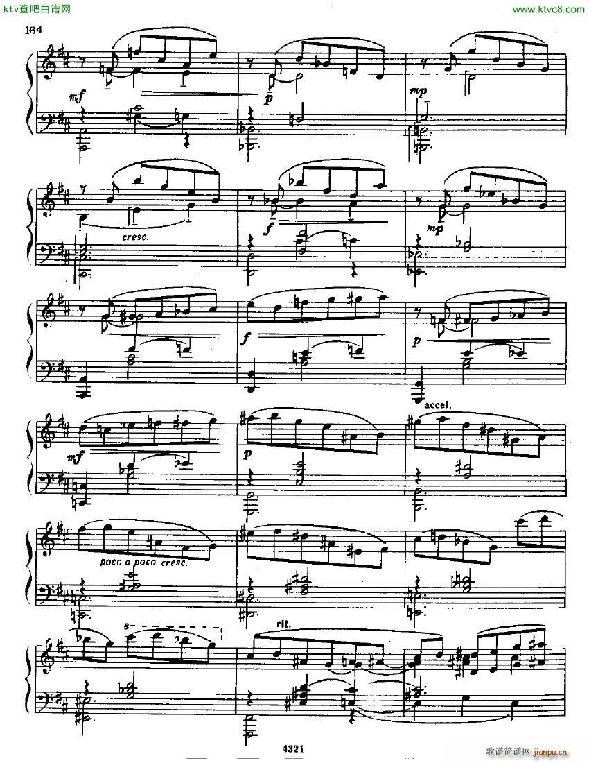 Anatoly Alexandrov Opus 89 Elegy and Waltz(钢琴谱)9