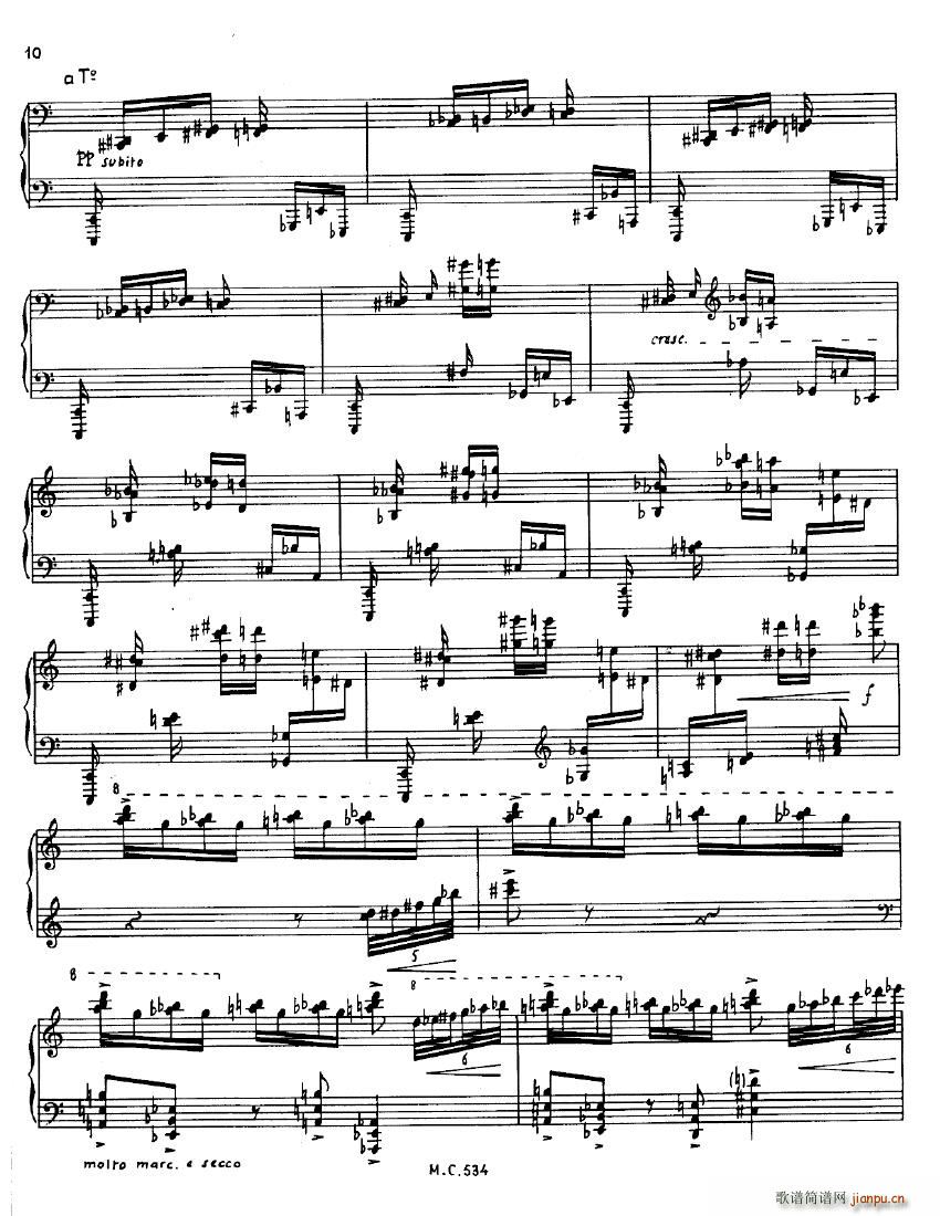 Boutry Toccata(钢琴谱)10