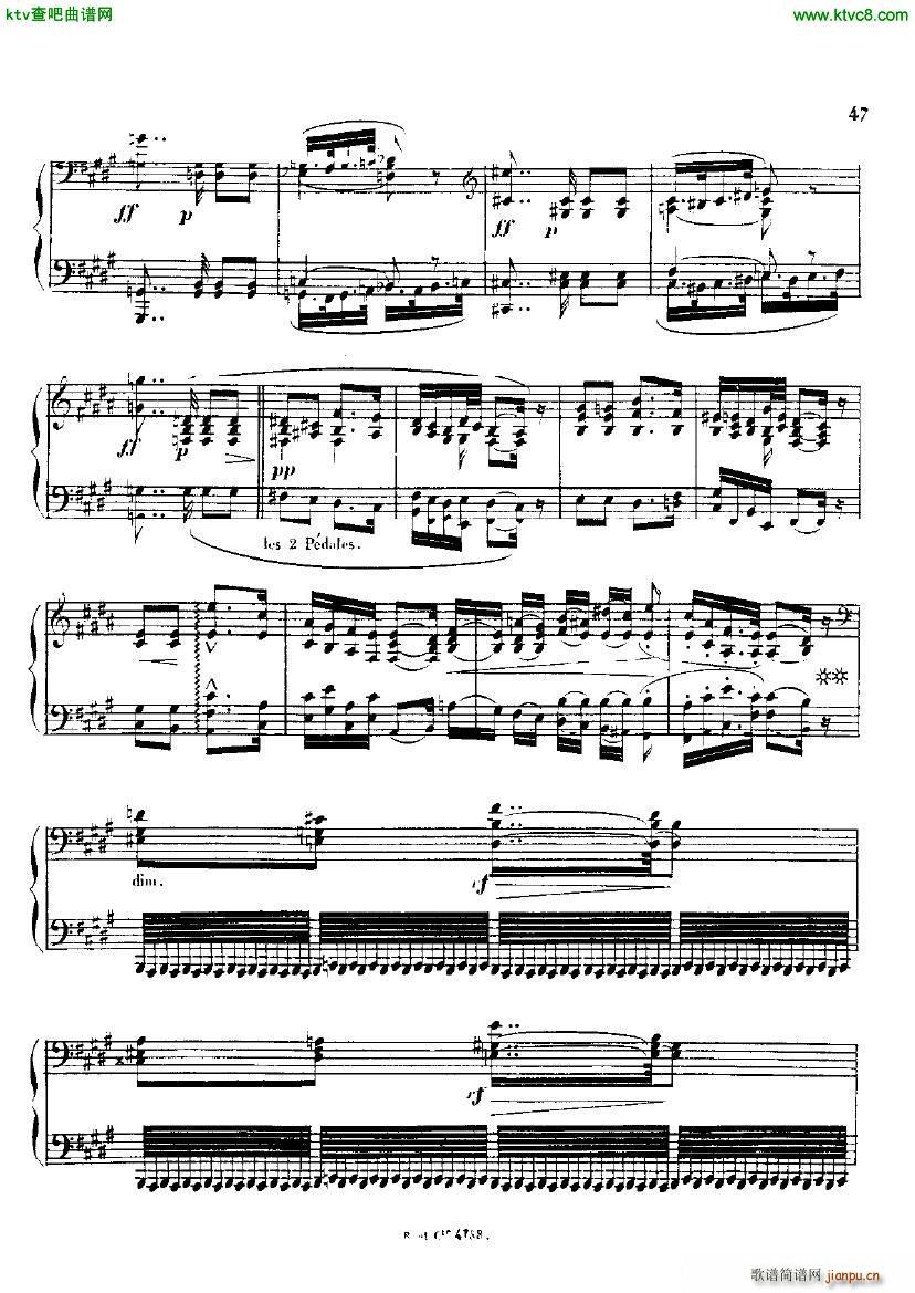 Alkan op 33 Grande Sonata part 2(钢琴谱)22