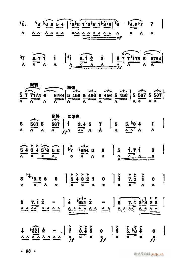 酋长进行曲(单簧管谱)3