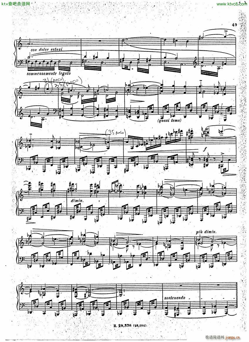 BUSONI Prelude and Study in Arpeggios(钢琴谱)3