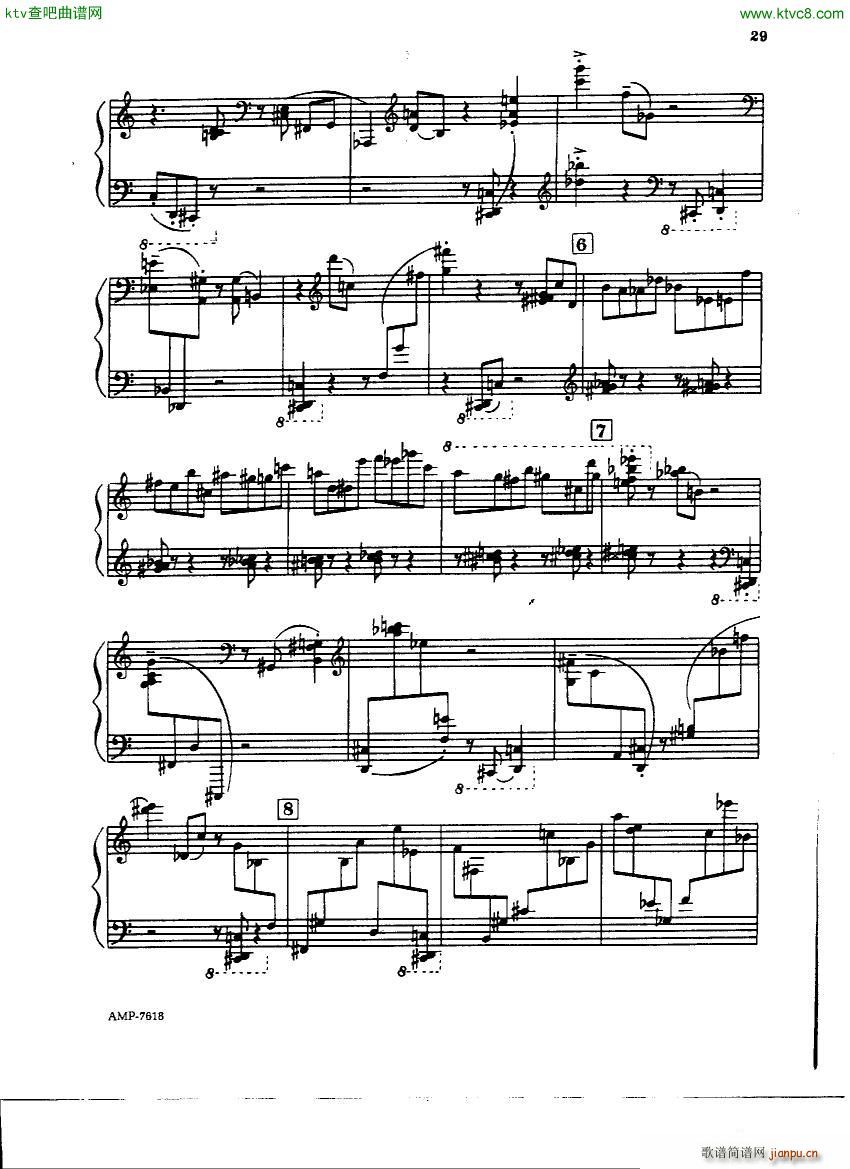 Gubaidulina Sofia Piano Sonata(钢琴谱)27