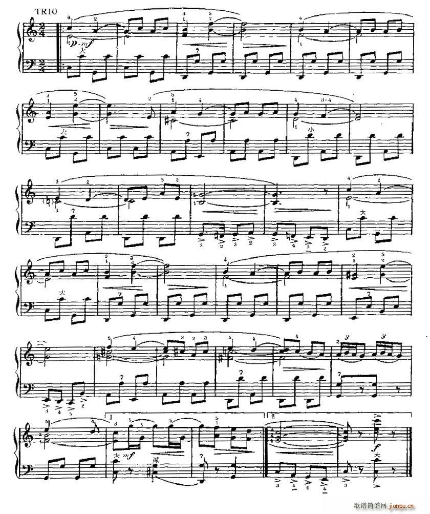 那不勒斯手帕舞(七字歌谱)3