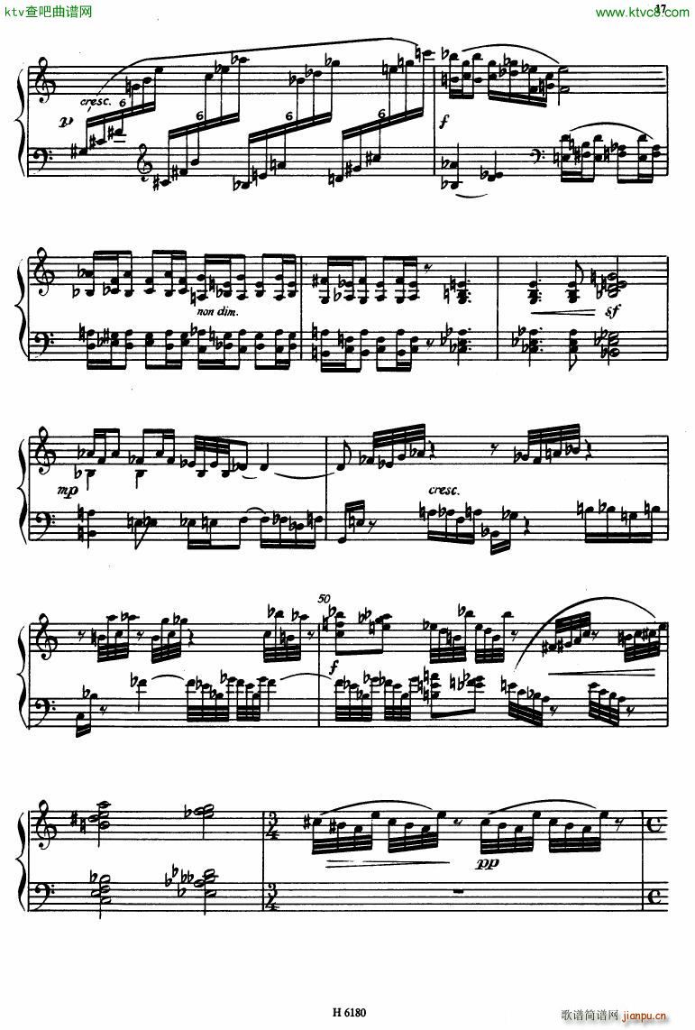 Hlobil piano sonata op 72(钢琴谱)11