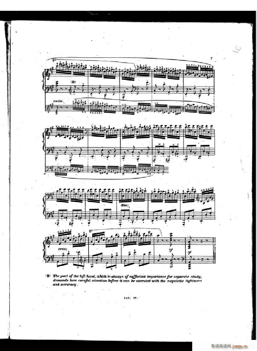 Czerny Etudes de la velocite book II(钢琴谱)5