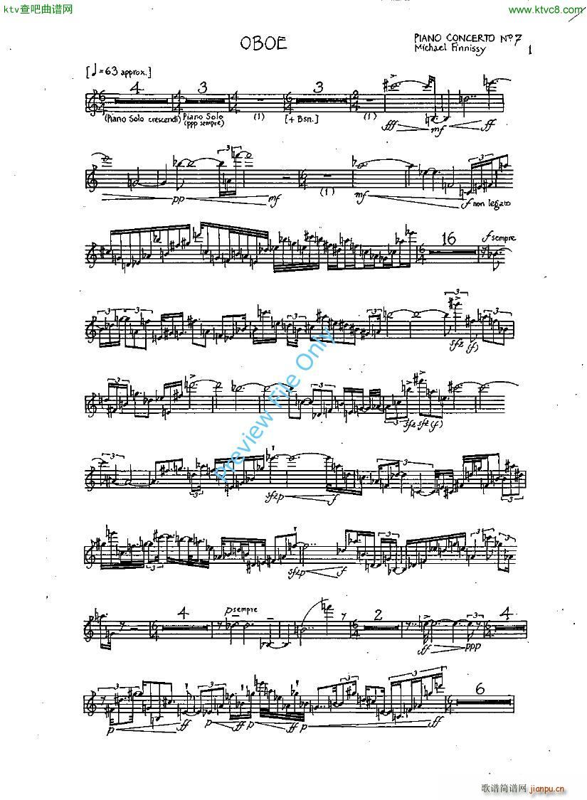 Finnissy Piano Concerto No 7(钢琴谱)21