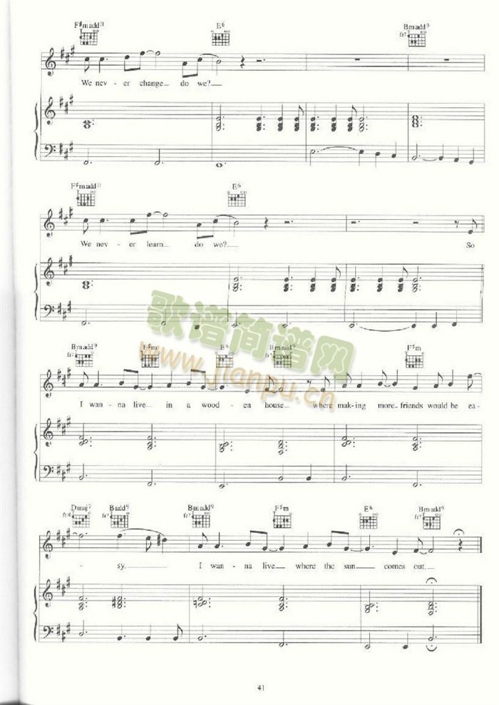 WENEVERCHANGE(吉他谱)6