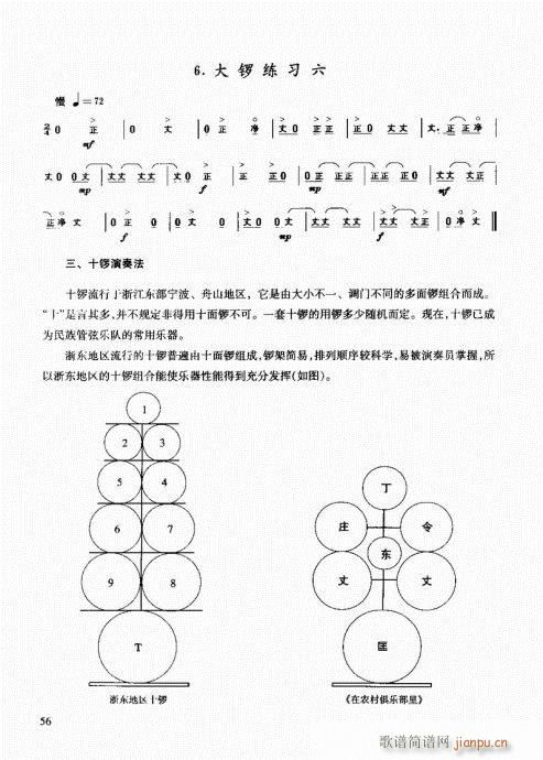 民族打击乐演奏教程41-60(十字及以上)16