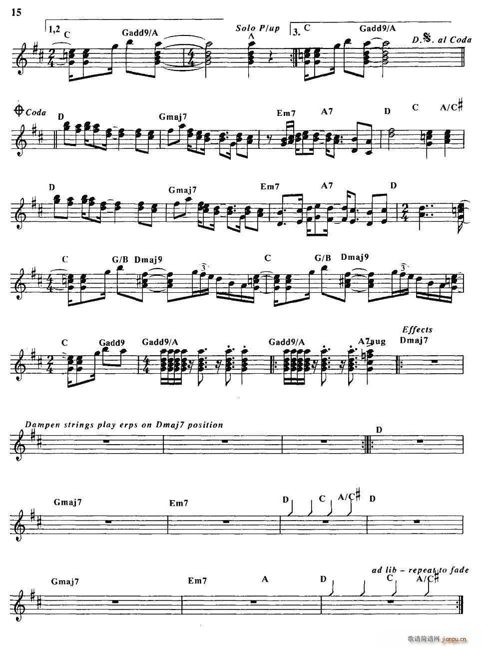 tommy emmanuel jacaranda 指弹吉他(吉他谱)3