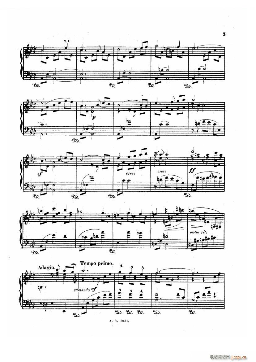 Albeniz op 71 no 6 op 71 no 6(十字及以上)12