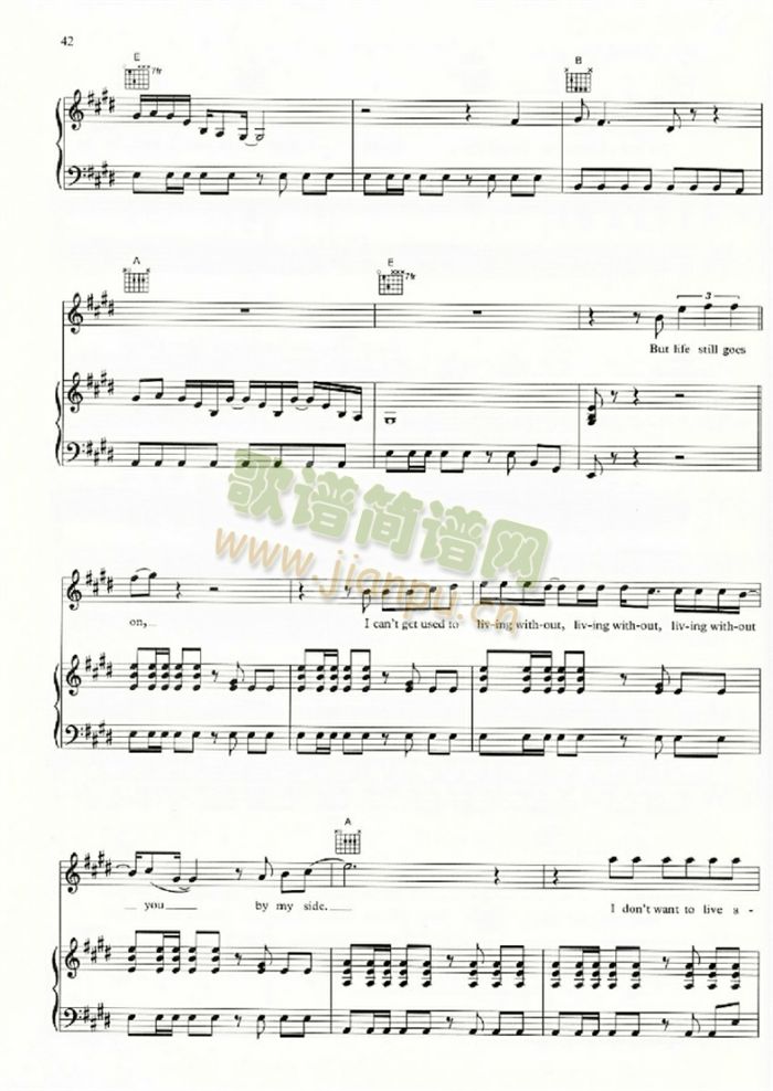 IWANTTOBREAKFREE(吉他谱)5