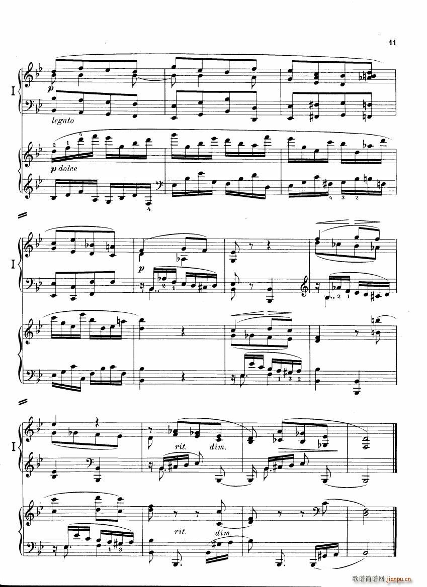 Brahms Variations on a theme by Haydn(钢琴谱)10