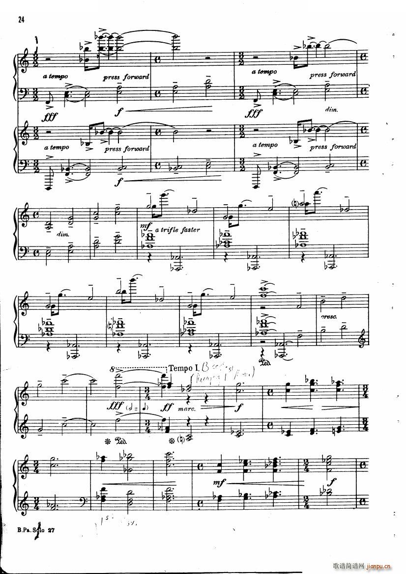 Copland Piano Sonata Piano Sonata(十字及以上)25
