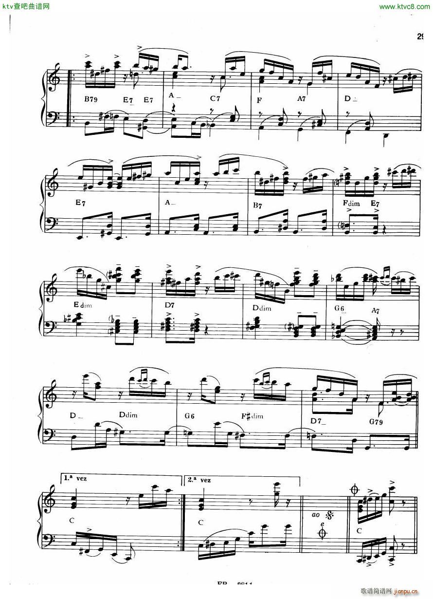 Centenário do Choro Vol 1 20 Choros Para Piano(钢琴谱)28