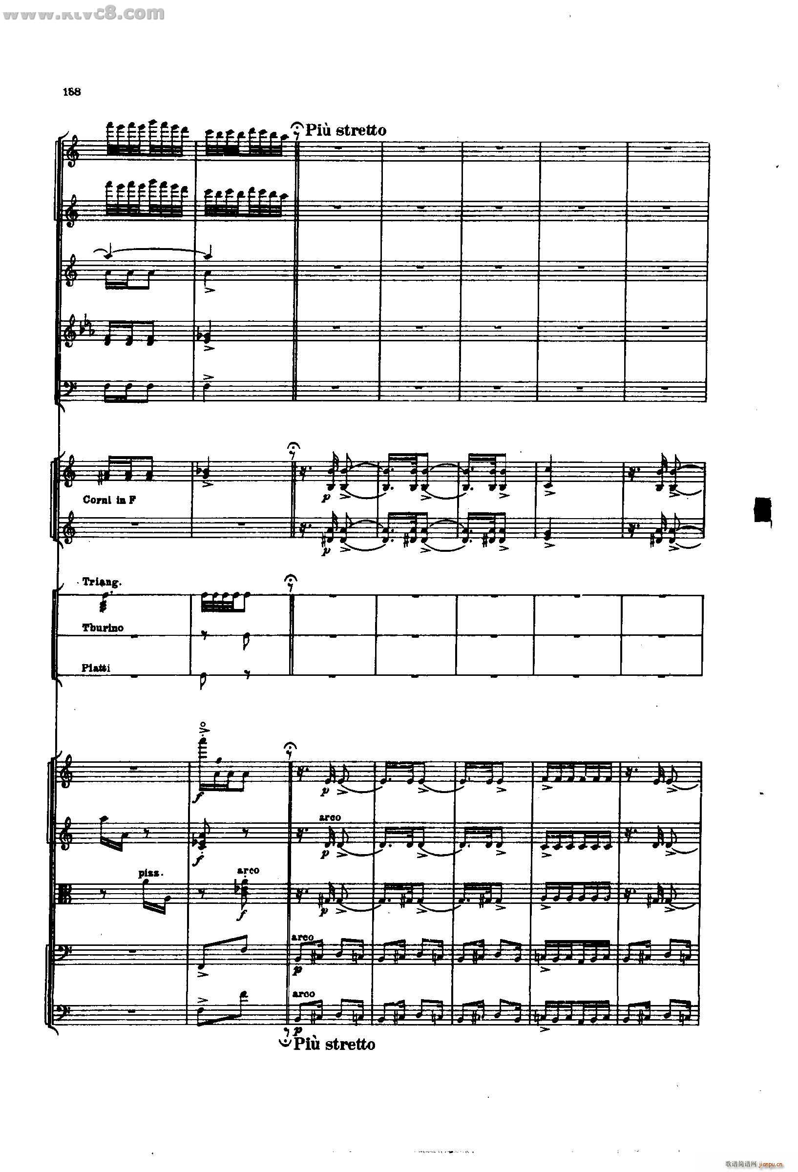 舍赫拉查达交响组曲 作品35 第四部分(总谱)42