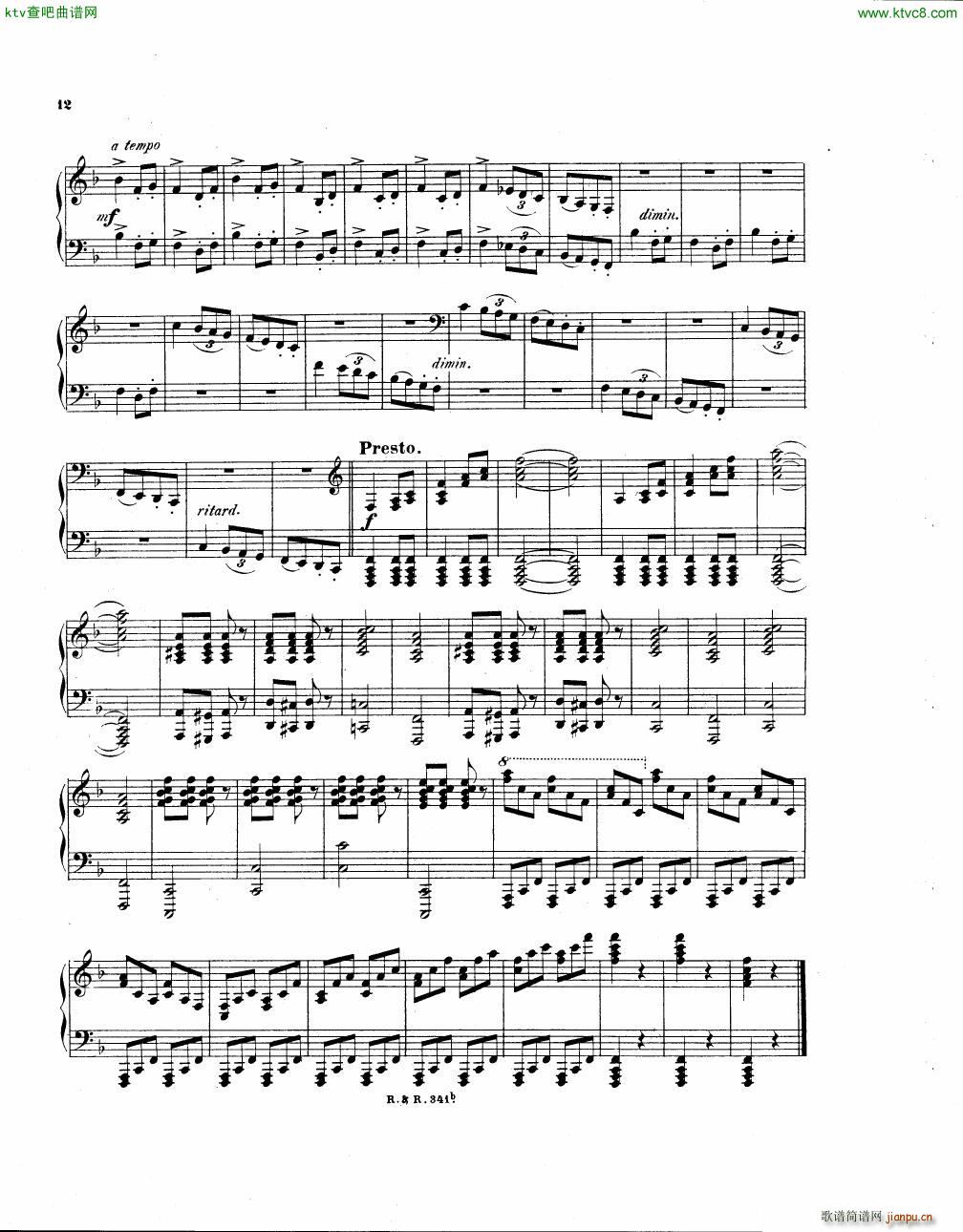 Brull Sonata 2 pianos Op 21(钢琴谱)34