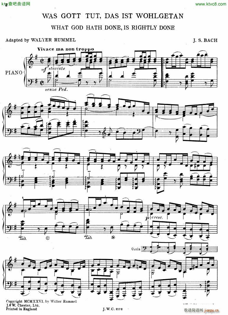 Bach Rummel Transcriptions(钢琴谱)17