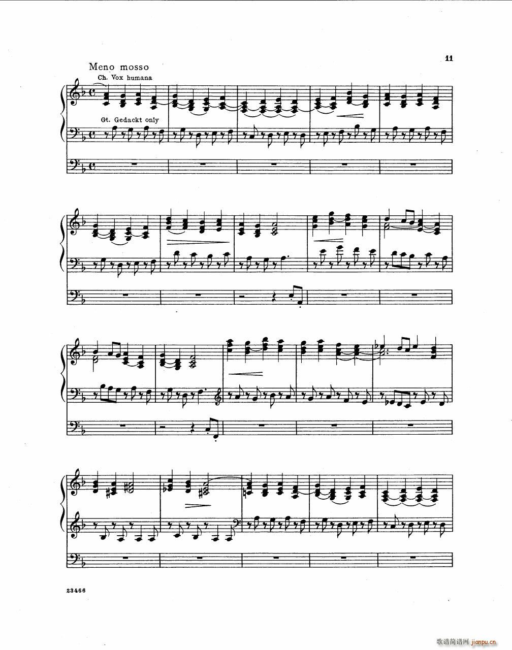 Becker Reme op 41 Sonate 2(钢琴谱)13