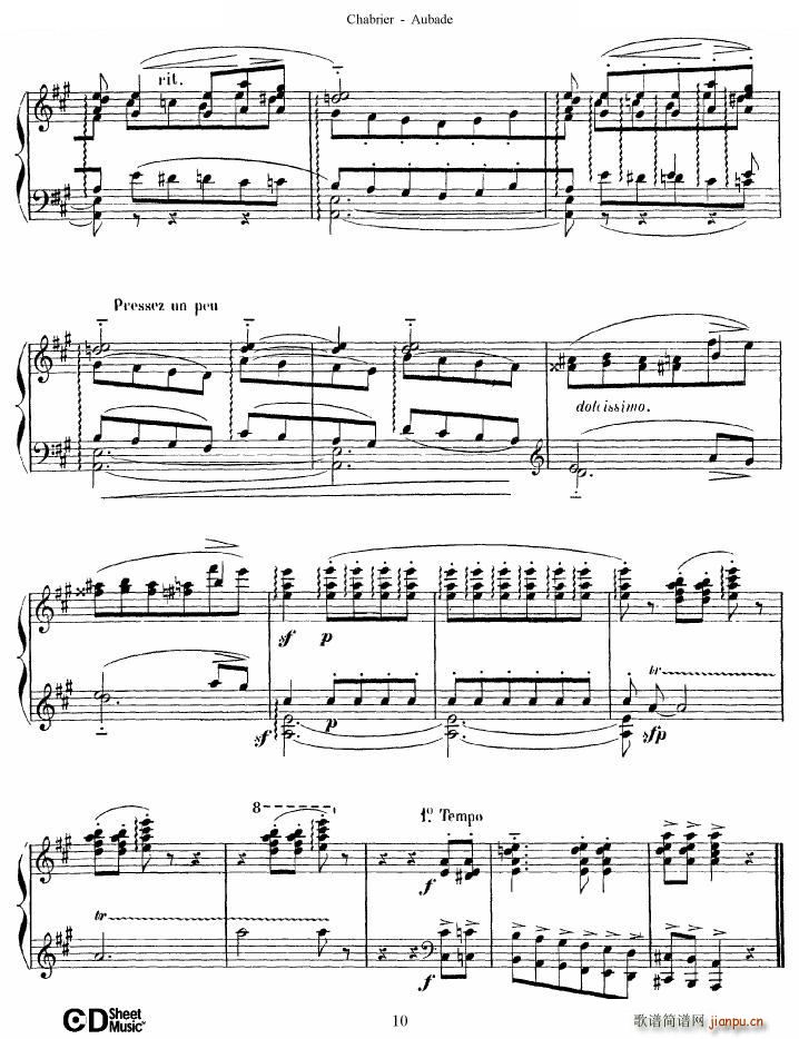 Chabrier Aubabe Aubabe(十字及以上)10