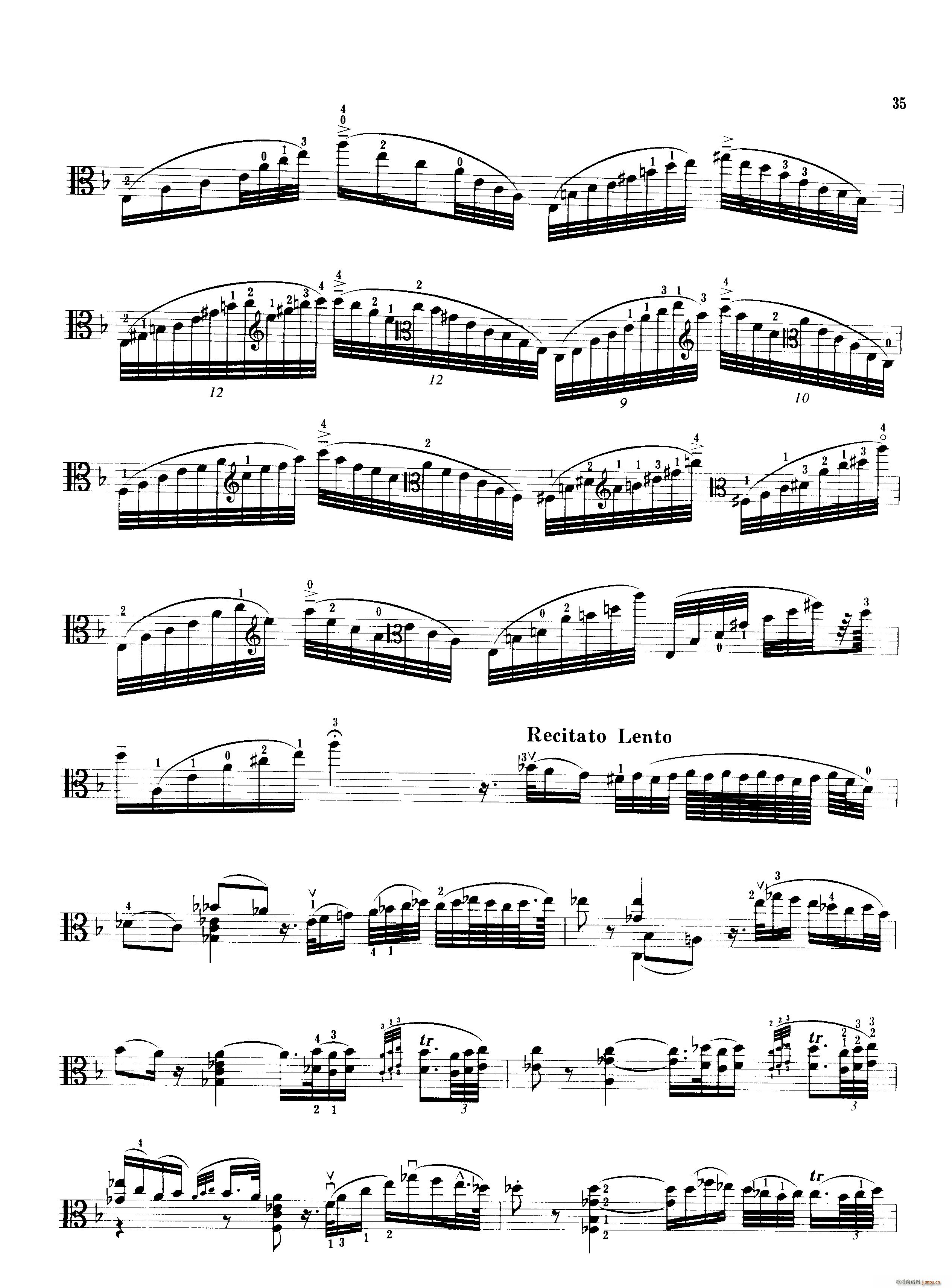变音体系幻想曲 提琴谱(十字及以上)6