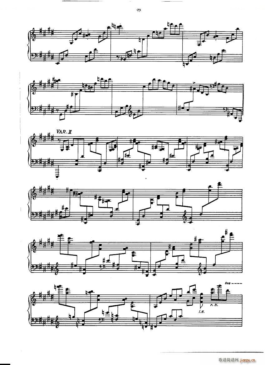 Gulda Variations Variations(十字及以上)5