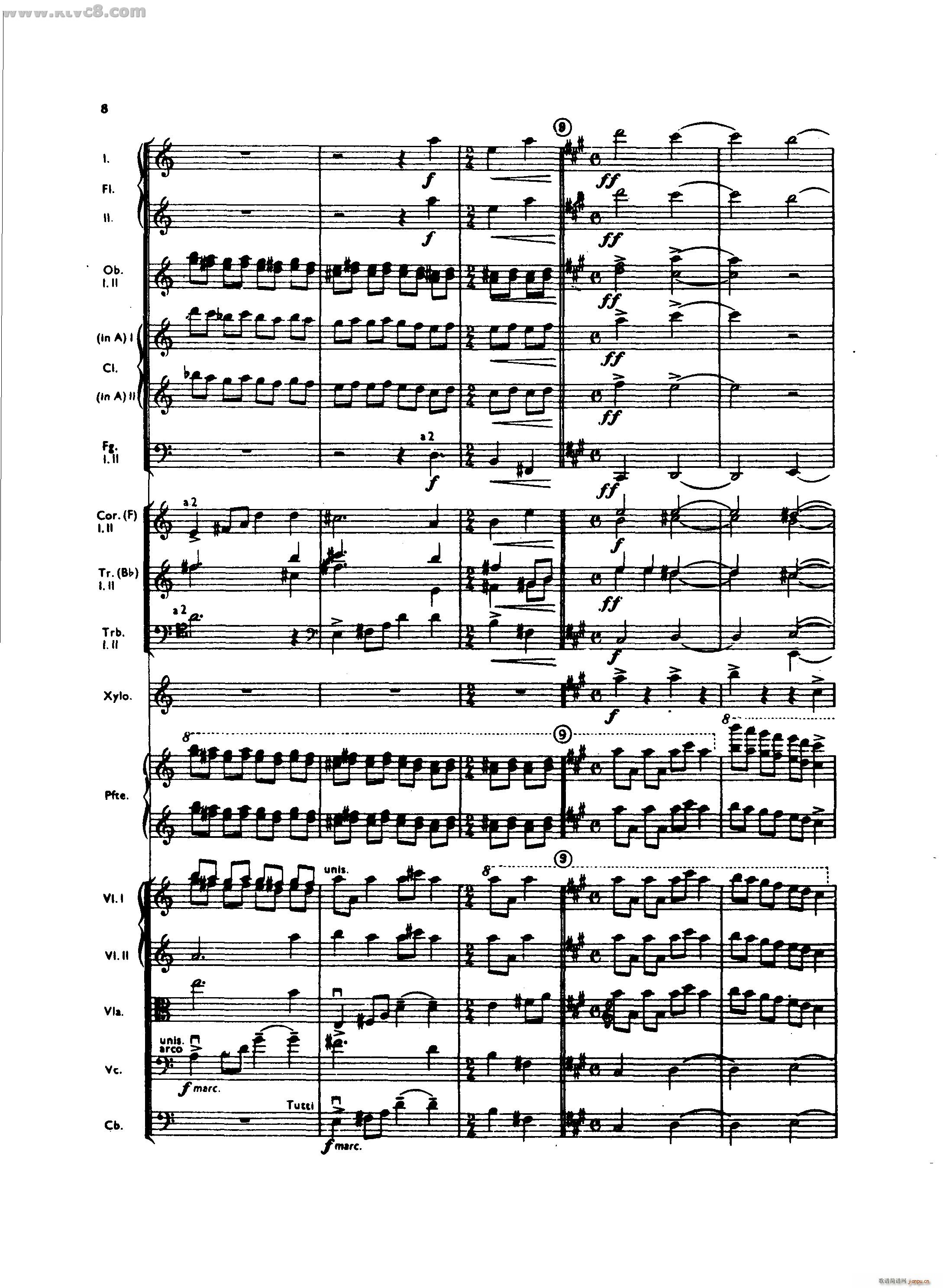 阿巴拉契亚山区的春天 第一部分(总谱)8