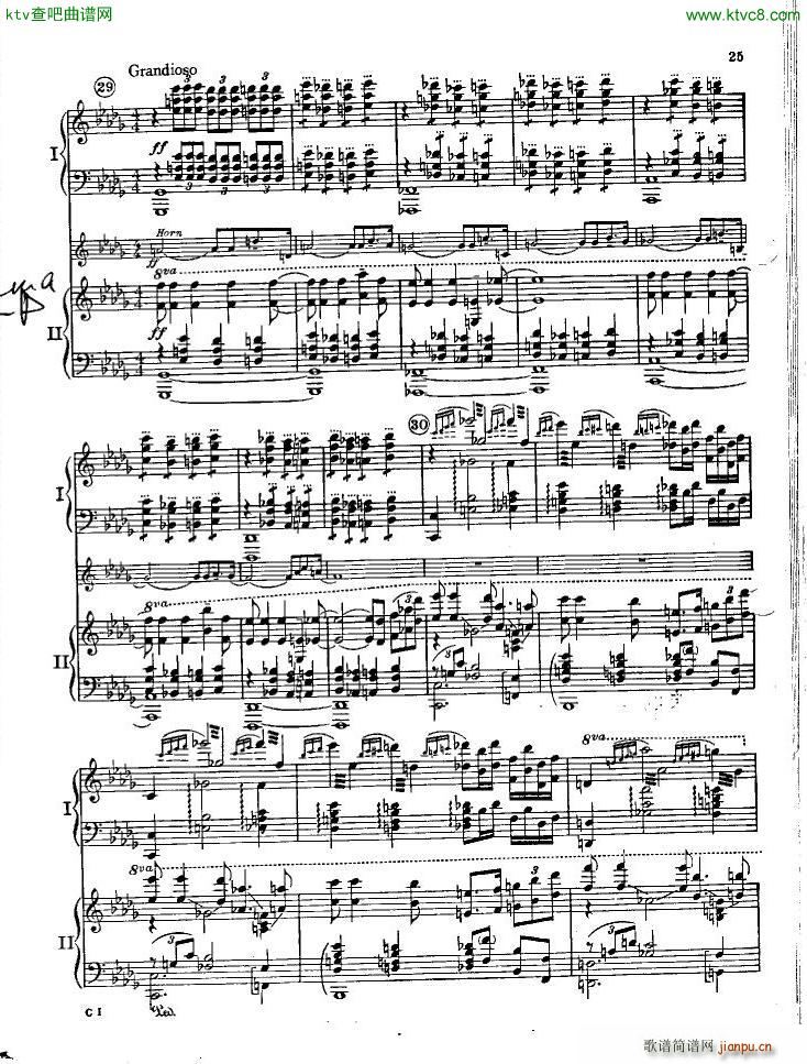 Gershwin Piano Concerto In F 二(钢琴谱)23