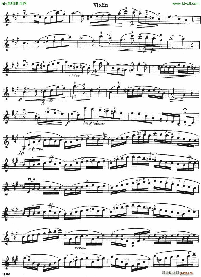 Accolay Jean Baptiste Violin Concerto vl part(钢琴谱)9