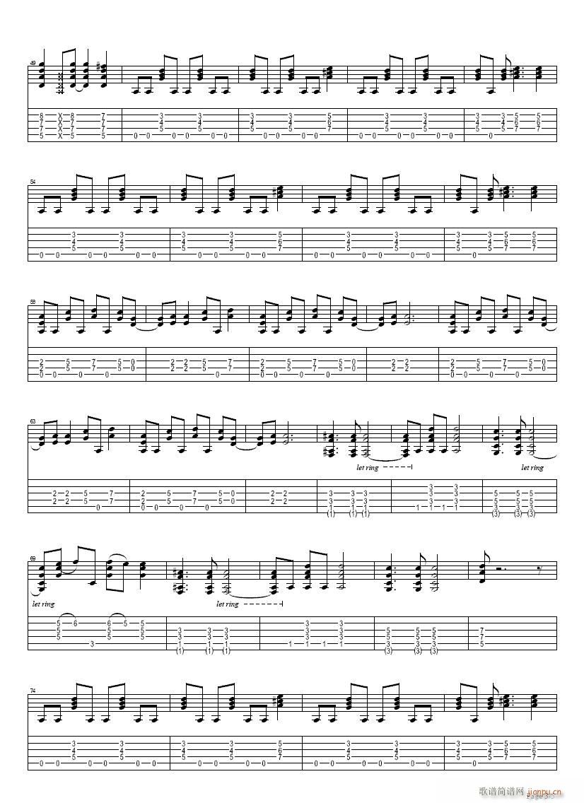 -?Partners?In?Crime-吉他(吉他谱)3