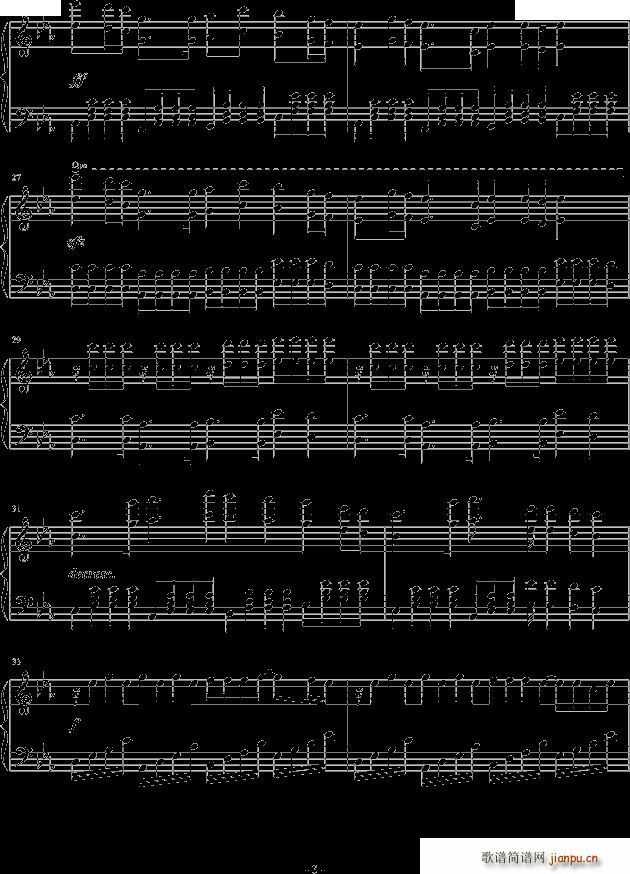 freedom(钢琴谱)3
