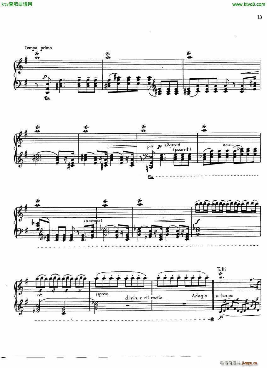 Kempff Beethoven Kadenzen(钢琴谱)25