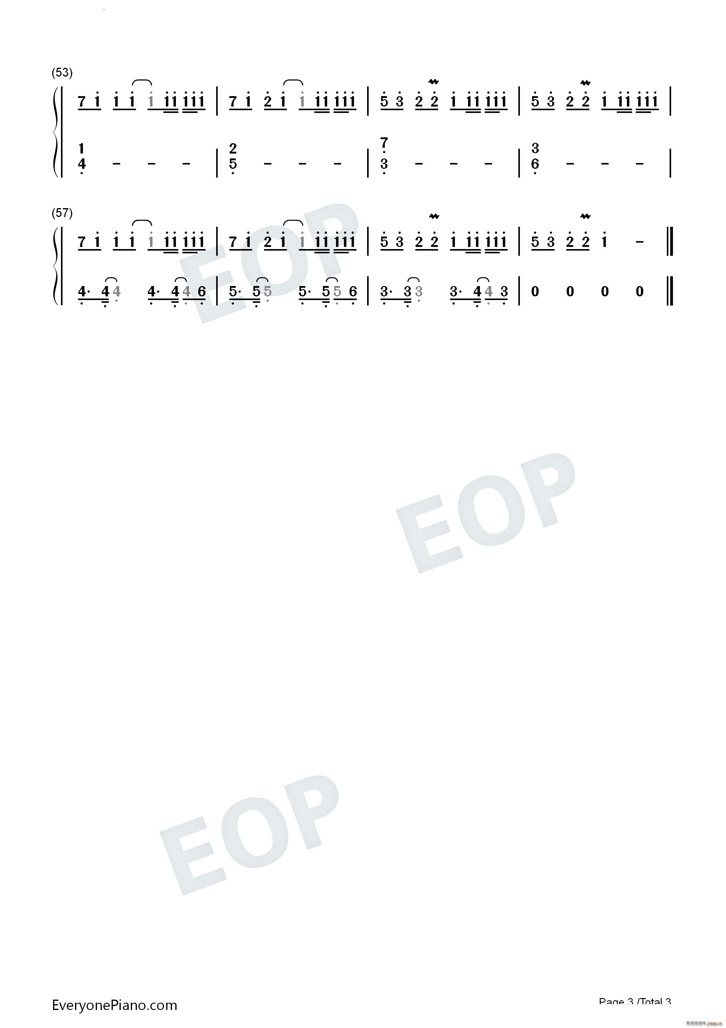 Normal No More(钢琴谱)8