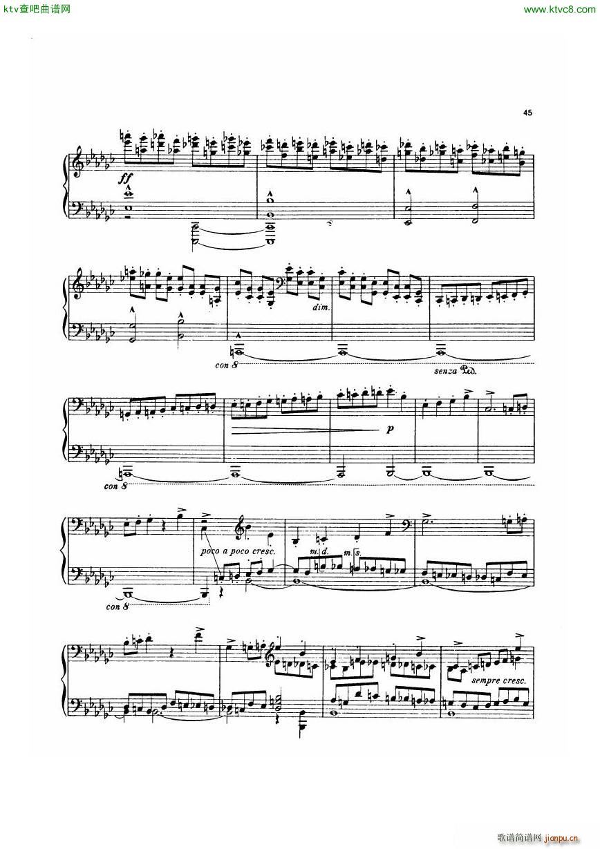 Dohnanyi 17 5 5 Humoresken IntroduktionAndFuge(钢琴谱)12