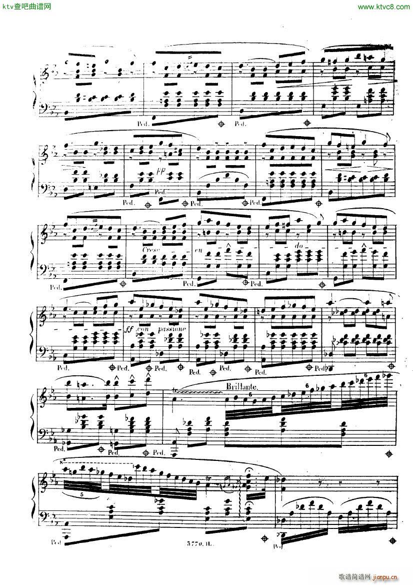 Gutmann Adolf 7e Nocturne(钢琴谱)3