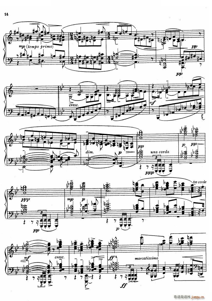 Ireland Piano Sonata Piano Sonata(十字及以上)14
