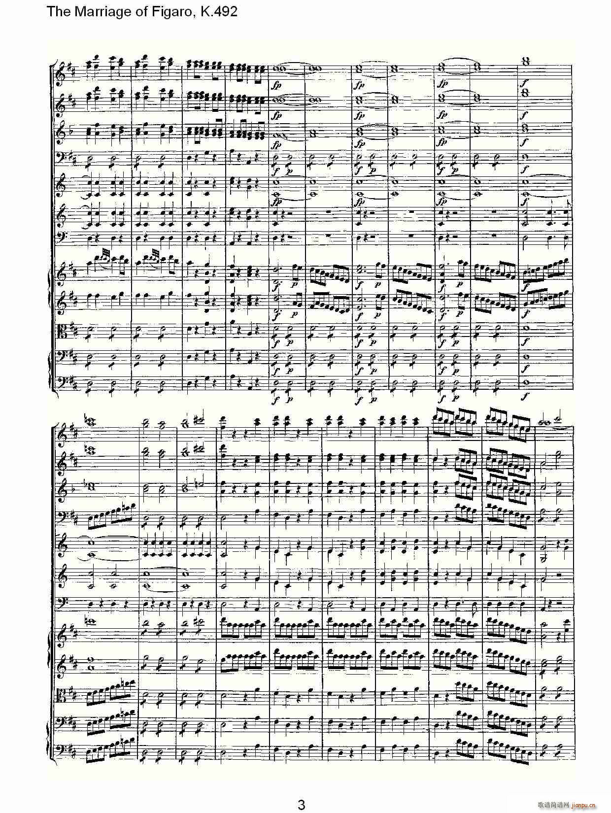 The Marriage of Figaro, K.492(十字及以上)3