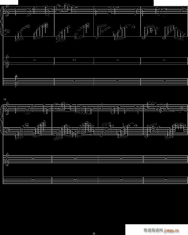 独自一人(钢琴谱)9